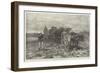 Ploughing on the Sussex Downs-Frank Dadd-Framed Giclee Print