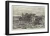 Ploughing on the Sussex Downs-Frank Dadd-Framed Giclee Print