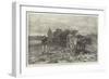 Ploughing on the Sussex Downs-Frank Dadd-Framed Giclee Print