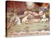 Ploughing, September, from Cycle of Months, Fresco, 15th Century, Buonconsiglio Castle-Venceslao-Stretched Canvas