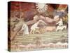 Ploughing, September, from Cycle of Months, Fresco, 15th Century, Buonconsiglio Castle-Venceslao-Stretched Canvas