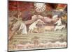 Ploughing, September, from Cycle of Months, Fresco, 15th Century, Buonconsiglio Castle-Venceslao-Mounted Giclee Print