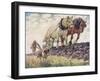 Ploughing the Field-John Edwin Noble-Framed Giclee Print