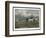 Ploughing with a Three-Horse Team-W.h. Hopkins-Framed Art Print