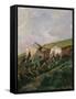 Ploughing-Giovanni Fattori-Framed Stretched Canvas