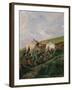 Ploughing-Giovanni Fattori-Framed Giclee Print