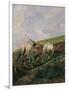 Ploughing-Giovanni Fattori-Framed Art Print