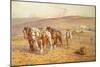 Ploughing-Joseph Harold Swanwick-Mounted Giclee Print