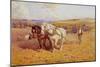 Ploughing-Joseph Harold Swanwick-Mounted Giclee Print