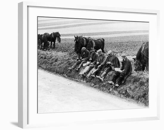 Ploughman's Lunch-null-Framed Photographic Print