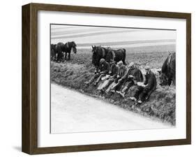 Ploughman's Lunch-null-Framed Photographic Print