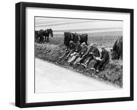 Ploughman's Lunch-null-Framed Photographic Print