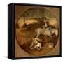 Ploughman Unhorsed by a Demon-Hieronymus Bosch-Framed Stretched Canvas