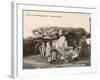 Plouharnel-Carnac (Bretagne) the Dolmen De Crucuno-null-Framed Photographic Print