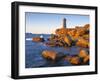 Ploumanach Lighthouse, Cote de Granit Rose, Cotes d'Amor, Brittany, France-Doug Pearson-Framed Photographic Print