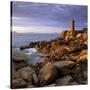 Ploumanach Lighthouse on the Cote De Granit Rose (Pink Granite Coast)-Stuart Black-Stretched Canvas