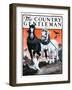 "Plowing the Field," Country Gentleman Cover, July 26, 1924-Paul Bransom-Framed Giclee Print
