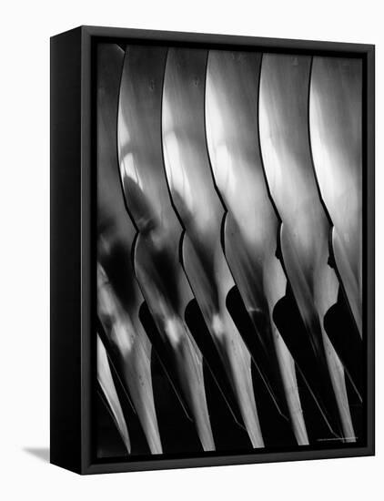 Plowshare Blades Made at Oliver Forges-Margaret Bourke-White-Framed Stretched Canvas