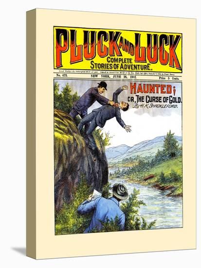 Pluck & Luck-Frank Tousey-Stretched Canvas
