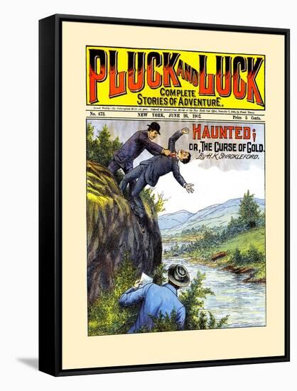 Pluck & Luck-Frank Tousey-Framed Stretched Canvas