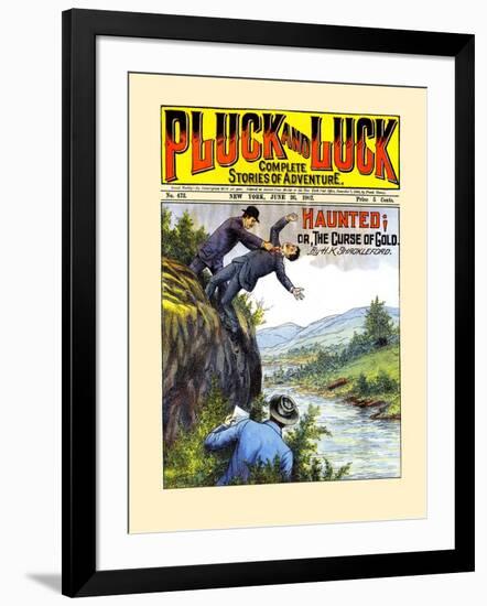 Pluck & Luck-Frank Tousey-Framed Art Print