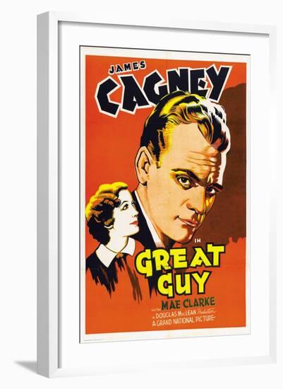 Pluck of the Irish, 1936, "Great Guy" Directed by John G. Blystone-null-Framed Giclee Print