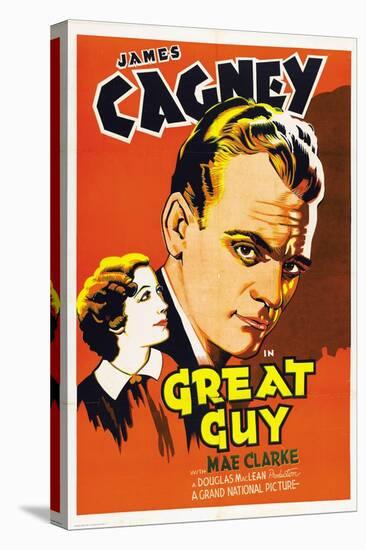 Pluck of the Irish, 1936, "Great Guy" Directed by John G. Blystone-null-Stretched Canvas