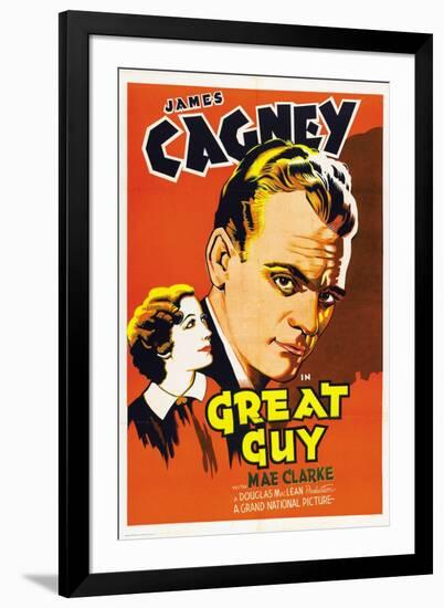 Pluck of the Irish, 1936, "Great Guy" Directed by John G. Blystone-null-Framed Giclee Print