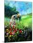 Plucking flowers-Pol Ledent-Mounted Art Print