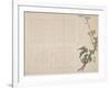 Plum and Camellia Branches, 1829-Nagayama K?choku-Framed Giclee Print