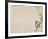 Plum and Camellia Branches, 1829-Nagayama K?choku-Framed Giclee Print