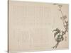Plum and Camellia Branches, 1829-Nagayama K?choku-Stretched Canvas