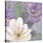 Plum and Lavender Garden 2-Colleen Sarah-Stretched Canvas