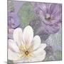 Plum and Lavender Garden 2-Colleen Sarah-Mounted Art Print