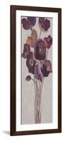 Plum Arrangement 1-Elle Summers-Framed Art Print