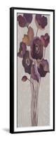 Plum Arrangement 1-Elle Summers-Framed Art Print