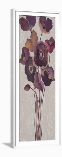 Plum Arrangement 1-Elle Summers-Framed Art Print