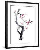 Plum Blossom Branch I-Nan Rae-Framed Art Print