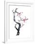 Plum Blossom Branch I-Nan Rae-Framed Art Print