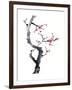 Plum Blossom Branch I-Nan Rae-Framed Art Print