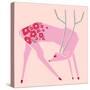 Plum Blossom Deer-null-Stretched Canvas