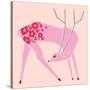 Plum Blossom Deer-null-Stretched Canvas