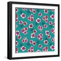 Plum Blossom-null-Framed Giclee Print