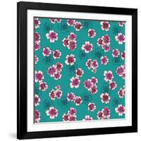 Plum Blossom-null-Framed Giclee Print