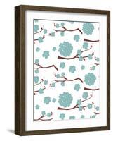 Plum Blossom-Rachel Gresham-Framed Giclee Print