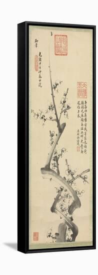 Plum Blossoms, 1894-null-Framed Stretched Canvas