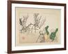 Plum Blossoms, C. 1877-Shibata Zeshin-Framed Giclee Print