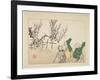 Plum Blossoms, C. 1877-Shibata Zeshin-Framed Giclee Print