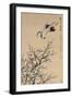 Plum Blossoms, Crane, and Spring, Qing Dynasty (1644-1912), 1824-96, C.1892-Xugu-Framed Giclee Print