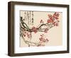 Plum Blossoms-Wu Changshuo-Framed Giclee Print